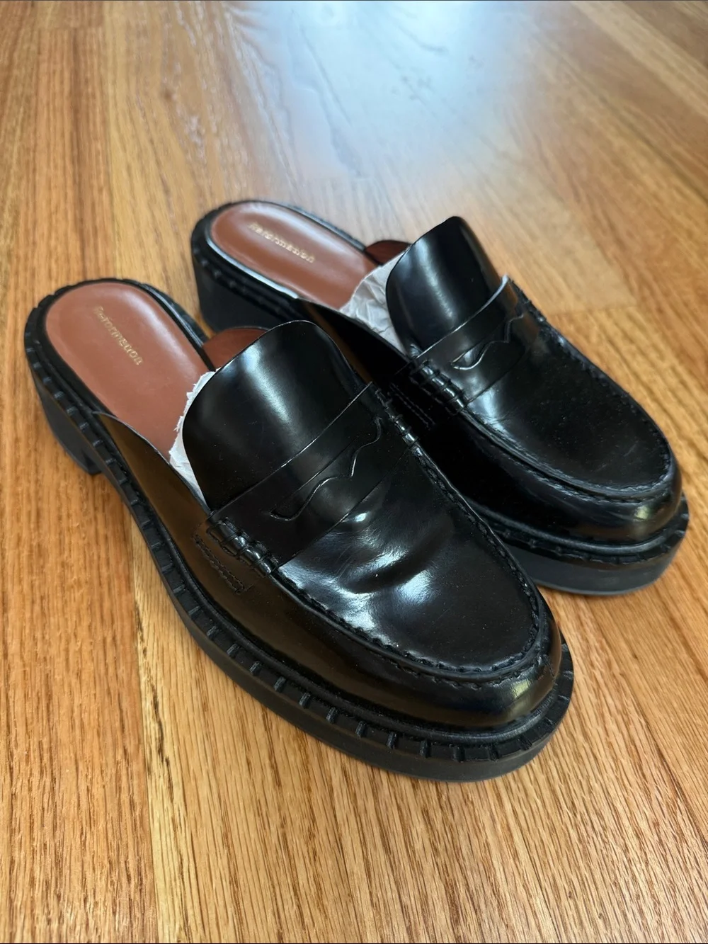 Reformation Angie mule loafers size 8 - Picture 1 of 4
